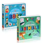 【IBEZT】HUMAN BODY & AMAZING ANIMALS(LIFT-THE-FLAP)