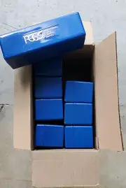 PCGS Blue Storage Boxes - Lot of 8 Boxes - Holds 20 Coins Each - FREE SHIPPING