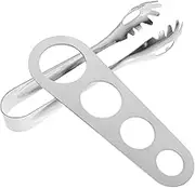FONDOTIN Spaghetti Tong and Measurer Tool Set Ergonomic Kitchen Tongs for Pasta Serving Precision Grip Non Stick Utensils for Portion Control and Cooking Comfort