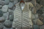 Barbour Stretch Cavalry Quilted Gilet Vest Beige LGI0114SN11 New U.K 14 U.S 10