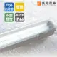 【豪亮燈飾】防潮系列-LED T8 四尺 雙管燈座(不含燈管)(限自取/不寄送)~吊扇/燈泡/燈管/省電/LED燈泡/燈具/白光/黃光/客廳燈/房間燈/水晶燈/美術燈/吸頂燈/浴室燈/陽台燈/吊燈/壁燈/燈泡/崁燈/藝術燈/LOFT工業風