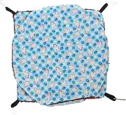 PEPLAYTAL Hanging Hamster Bed Plush Sleeping Hammock for Small Pets Chinchilla Guinea Pig Multi-Layer Warm Keeping Bed