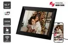 Kogan 10.1" Wi-Fi Digital Photo Frame with Frameo App (32GB,Black), Digital