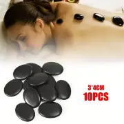 Hot Massage Stone Basalt Stone Kit Lava Natural Stone Set Rock Spa Relaxing 10Pc