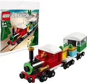 [LEGO] Creator 30584 Winter Holiday Christmas Train with Locomotive, Flatbed Wagon, and Carriage (73 Pieces)