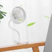 Clip Fan Rechargeable Operated Clip on Mini Desk Fan For Baby Strollers
