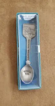 Vintage Collectible Spoon Grand Canyon Pewter Overlook Scenic National Park USA
