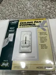 New Hunter 27181 White 4 Speed Fan Wall Switch Ceiling Fan Control
