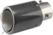 Exhaust Tail Pipe Universal Car Modified Exhaust Muffler Tip Tail Pipe Red LED Flaming Luminous-Silencer Turbo Sport Exhaust Tip