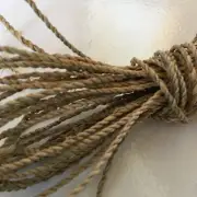 10m x 1.5mm-2mm Sea Grass NATURAL Cord SEAGRASS Basket/Repair/Craft/Pet Toys