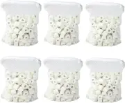 6 lbs Bio Ceramic Rings for Aquarium Sump & Canister Filters - 6 Mesh Bags