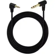 6.35mm 1/4" Male to 3.5mm 1/8" Male TRS Stereo Cable High Sound