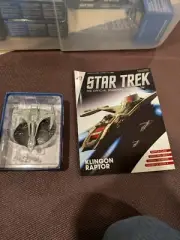 Star Trek Eaglemoss Klingon Raptor With Magazine #41 NIB