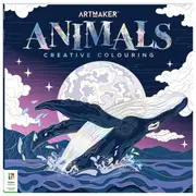 Art Maker Animals Creative Colouring Book