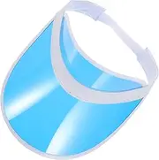 [SOESFOUFU] Sun Visor Ladies Hat Sun Hat for Men Black Sunhats Brim Outdoor Protection Brimmed Floppy Woman Beach Sol Decorative Wide Women Caps Shade Visors Uv Has Golf Has Plastic Blue