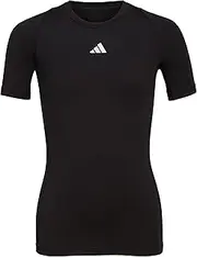 Adidas Boys' Moisture Wicking Techfit Compression Shirt Short Sleeve
