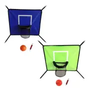 Mini Basketball Hoop for Trampoline with Housing Basketball Frame,