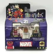 Diamond Select Toys Minimates Marvel Baron Zemo II and Nova Corps Centurion NEW!