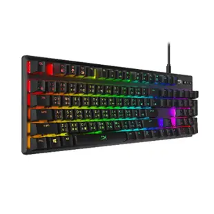 金士頓 HyperX Alloy Origins RGB 機械式電競鍵盤 青軸/紅軸 中文