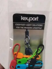 Keyport ParaPull 5-Pack - Premium Nylon Paracord Zipper Pull Paracord Lanyard