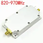 15W RF Power Amplifier 915MHz Output Gain 45dB 820-970MHz 24V SMA Head