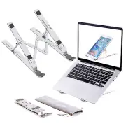 Laptop Stand, Laptop Riser Computer Stand for desk, Adjustable Aluminum Folda...