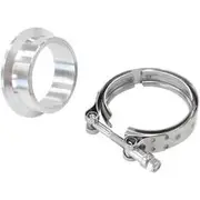 Aeroflow 3.62" O.D Alloy Boosted Vband Kit Suit 7075-8077 V Band C/O - AF8080-1025