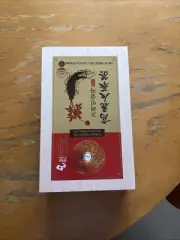 80 Korean Ginseng Tea individually sealed. Wooden Case, Free Shipping, US Seller