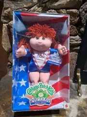 1996 MATTEL CABBAGE PATCH KIDS OLYMPIKIDS SPECIAL EDITION GYMNASTICS DOLL(NEW)