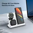 Wireless Charger 3 in 1 Charging Station Stand for Samsung S22/S21/Galaxy Watch4