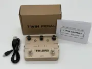 VSN Rowin LTL-02 Twin Looper Guitar Pedal - Includes Power Adapter