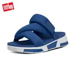 【FITFLOP】ELSA PADDED-STRAP SLIDES 造型運動風設計涼鞋-女(銀河藍)