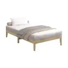 Bed Frame King Single Pine Wood Bed Base