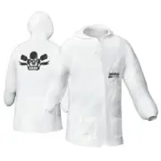 DeVilbiss CLEAN 803667 Reusable Hooded Lab Coat, 3XL