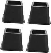 TEHAUX 4Pcs Non Slip Furniture Leg Covers Thicken Floor Protectors for Chair Table Feet Easy Installation for Home Use for Hardwood Tile Floors
