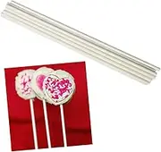 NAMOARLY 20 Pcs Solid Core Paper Sticks for Chocolate Lollipop and Fondant Making and Safe Dessert Sticks for Cake Pops Cupcakes and Homemade Treats