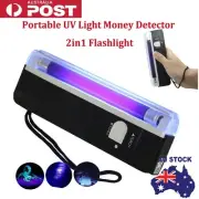 Handheld UV Black Light Torch Party Stage Dj Pet Detect Money Verify Flashlight