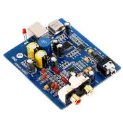 1pc Mounting ES9028Q2M + SA9023 USB Decoder Card HiFi Audio DAC Sound Card