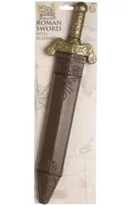 Roman Sword and Scabbard Accessory Set
