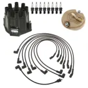 ACDelco Ignition Kit Distributor Rotor Cap Wire Spark Plugs For Chevrolet 7.0 V8