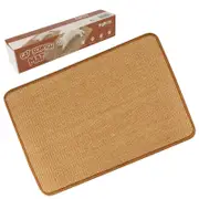 PupLily Natural Sisal Cat Scratch Mat, 40 X 60 CM