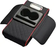 Armrest Box Pad - Auto Armrest Cushion, Universale Car Console Pad | Soft Pu Leather Armrest Cover, Multifunctional Cover Cushion with Tissue Box Dispenser, Car Interior Accessories for Car, Suvs