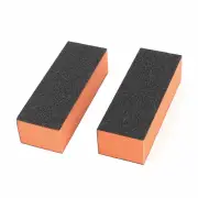 Lady 3-Way Manicure Acrylic Nail Art Buffing Sanding Block Files 2 PCS