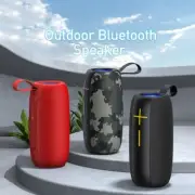 Portable Bluetooth Speaker High Sound Quality Outdoor 3D Sound Bar With Led