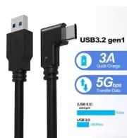 3m USB 3.2 Gen1 to Type C VR Link Cable 5Gbps for Oculus Quest 1 & 2 Quest Pro