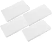 Car Tissue 4 Packs Facial Unscented Napkins Travel Wipes 3-Layer Absorbent Essential Car Accessory for Journey