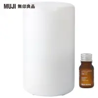 在飛比找momo購物網優惠-【MUJI 無印良品】超音波芬香噴霧器(精油/茶樹.10ml