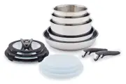 T-fal Ingenio Expertise 13 Piece Nonstick Cookware Set, Induction Oven Safe 500F