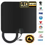 3600 Miles Digital TV Antenna Indoor HDTV Amplified Signal Booster 4K HD 1080P