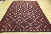 Oriental Persian Handmade Tribal Wool Kilim Weave Rug Carpet Room Floor Area